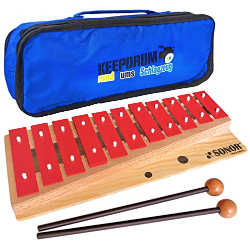 Sonor G10 Glockenspiel Xylophon + keepdrum Tasche für Glockenspiel Blau Sonor G10 Glockenspiel Xylophon + keepdrum Tasche für Glockenspiel Blau von Sonor