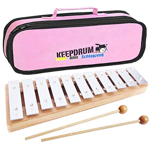 Sonor GP Glockenspiel + keepdrum Trage-Tasche Pink von Sonor