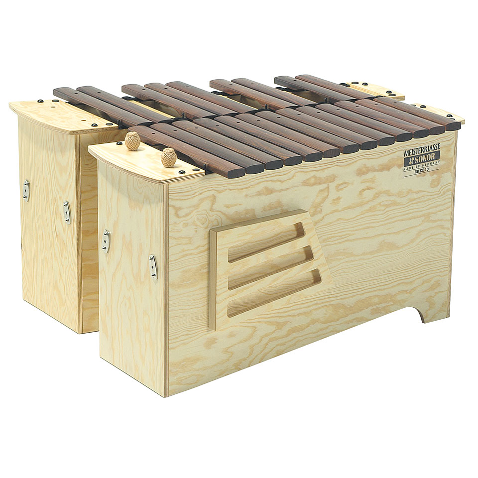 Sonor Meisterklasse Deep Bass Xylophone GBKX30 Full Set Xylophon von Sonor