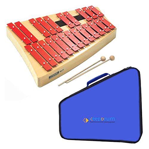 Sonor NG-31 Alt Glockenspiel + keepdrum MB03 Glockenspiel-Tasche von Sonor