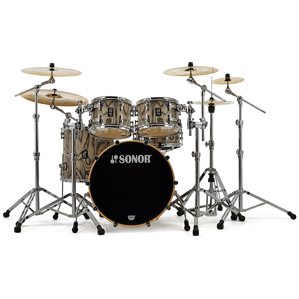 Sonor ProLite 20" Snow Tiger 4 Pcs. Shell Set Schlagzeug von Sonor