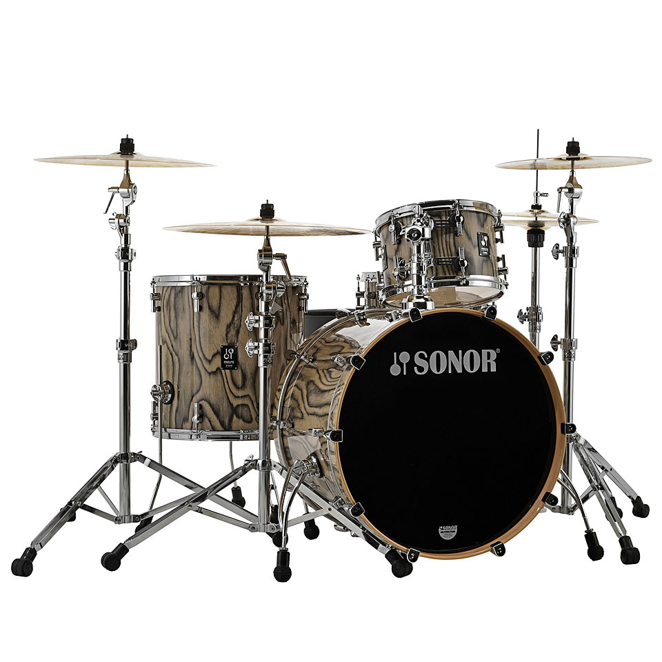 Sonor ProLite 22" Snow Tiger 3 Pcs. Shell Set With Mount Schlagzeug von Sonor