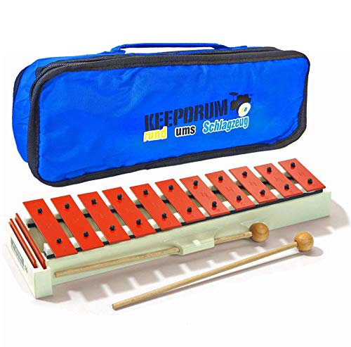 Sonor SG Kinder Glockenspiel Sopran + keepdrum Tasche Bag Blau von Sonor