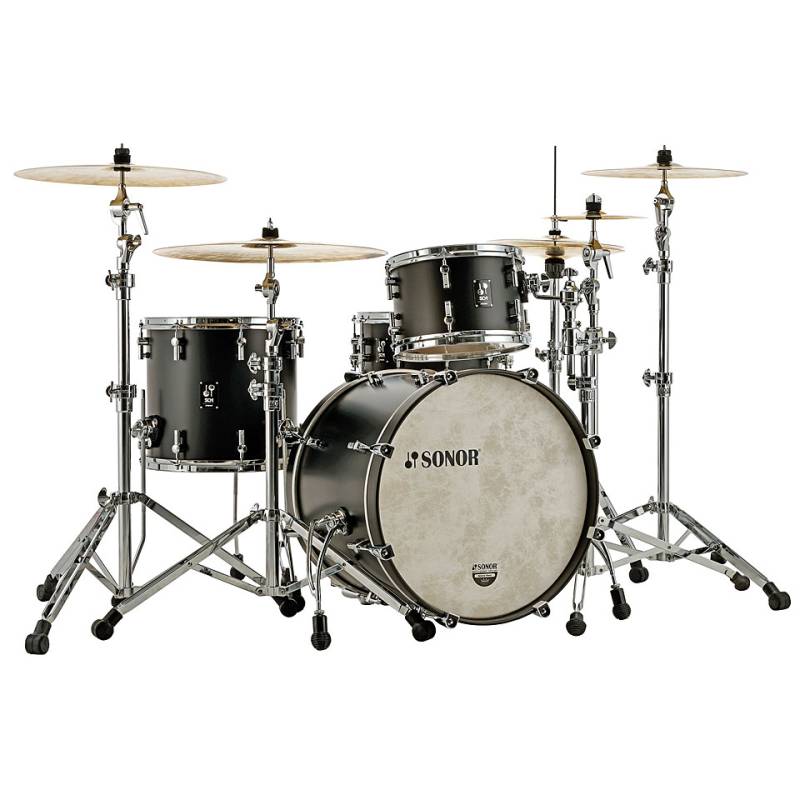 Sonor SQ1 24"/13"/16" GT Black Schlagzeug von Sonor