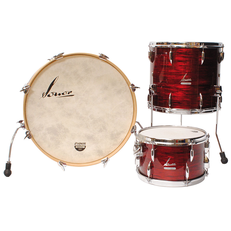 Sonor Vintage Series VT322 Shell Set Vintage Red Oyster Schlagzeug von Sonor