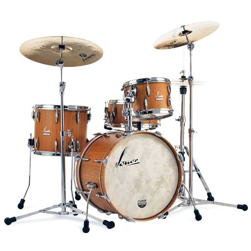 Sonor Vintage VT320 Teak Semi Gloss Shell Set Schlagzeug von Sonor