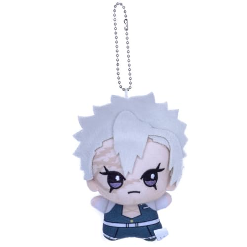 Sonsoke Anime Plüsch Schlüsselanhänger Merch Cosplay Plüsch Anhänger Puppe Plüsch Kissen Dekorationen 15 cm (Shinazugawa Sanemi) von Sonsoke