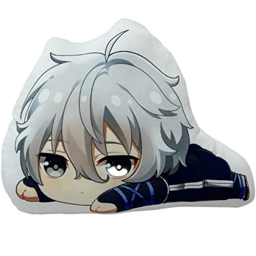 Sonsoke Blue Lock Figure Plüschkissen Cosplay Plüschtier Wurfkissen für Halloween Geburtstag Spielzeug 45 cm (Seishiro Nagi) von Sonsoke