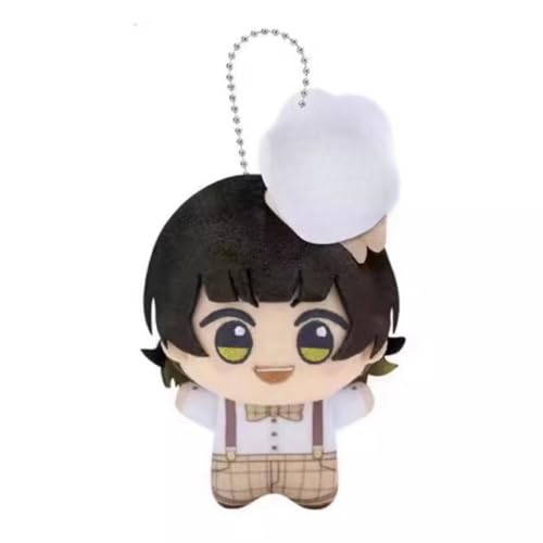 Sonsoke Isagi Yoichi Bachira Meguru Anime Figur Plüsch Schlüsselanhänger Merch Cosplay Plüsch Anhänger Puppe Plüsch Kissen für Halloween Dekorationen 10cm (Bachira Meguru 3) von Sonsoke