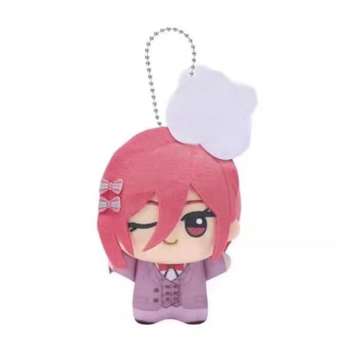 Sonsoke Isagi Yoichi Bachira Meguru Anime Figur Plüsch Schlüsselanhänger Merch Cosplay Plüsch Anhänger Puppe Plüsch Kissen für Halloween Dekorationen 10cm (Chigiri Hyoma 2) von Sonsoke