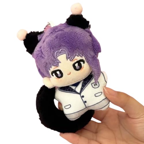 Sonsoke Isagi Yoichi Bachira Meguru Anime Figur Plüsch Schlüsselanhänger Merch Cosplay Plüsch Anhänger Puppe Plüsch Kissen für Halloween Dekorationen 10cm (Reo Mikage 3) von Sonsoke