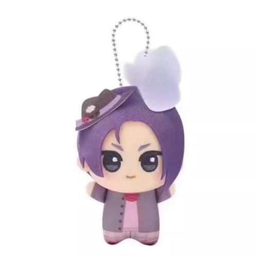 Sonsoke Isagi Yoichi Bachira Meguru Anime Figur Plüsch Schlüsselanhänger Merch Cosplay Plüsch Anhänger Puppe Plüsch Kissen für Halloween Dekorationen 10cm (Reo Mikage 4) von Sonsoke