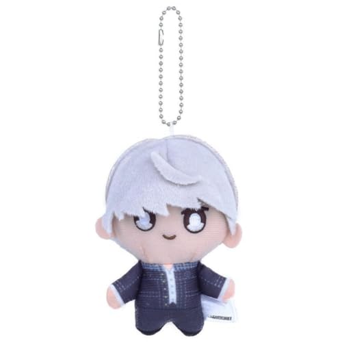 Sonsoke Joker Aegis Anime Figur Plüsch Schlüsselanhänger Merch Cosplay Plüsch Anhänger Puppe Plüsch Kissen für Halloween Dekorationen 10cm (Yu Narukami) von Sonsoke