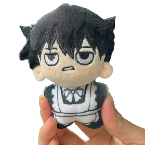 Sonsoke Kageyama Shigeo Reigen Arataka Anime Figur Plüsch Schlüsselanhänger Merch Cosplay Plüsch Anhänger Puppe Plüsch Kissen für Halloween Dekorationen 10cm (Kageyama Shigeo 2) von Sonsoke