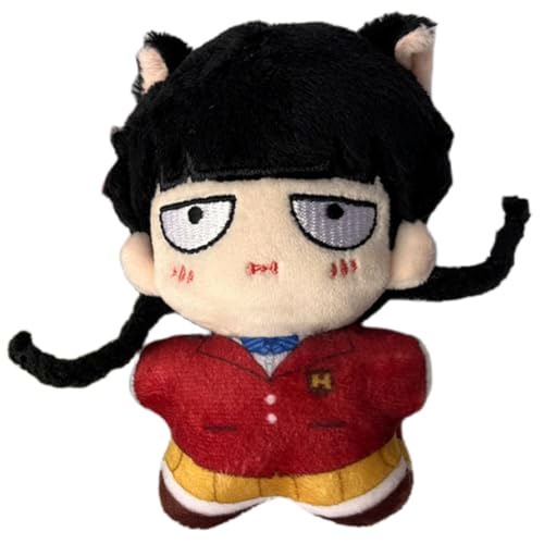 Sonsoke Kageyama Shigeo Reigen Arataka Anime Figur Plüsch Schlüsselanhänger Merch Cosplay Plüsch Anhänger Puppe Plüsch Kissen für Halloween Dekorationen 10cm (Kageyama Shigeo 3) von Sonsoke