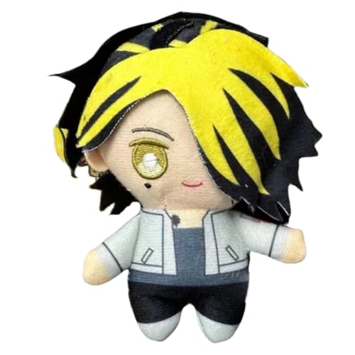 Sonsoke Keisuke Baji Manjiro Sano Anime Figur Plüsch Schlüsselanhänger Merch Cosplay Plüsch Anhänger Puppe Plüsch Kissen für Halloween Dekorationen 10cm (Kazutora Hanemiya) von Sonsoke