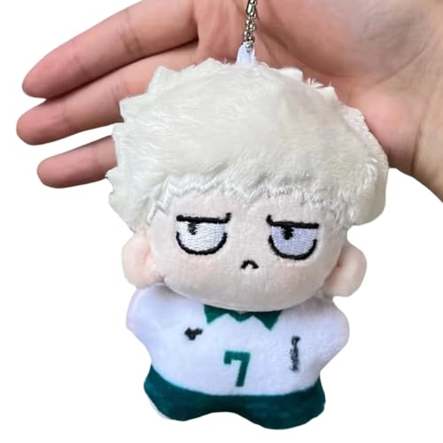 Sonsoke Kotaro Bokuto Shoyo Hinata Anime Figur Plüsch Schlüsselanhänger Merch Cosplay Plüsch Anhänger Puppe Plüsch Kissen für Halloween Dekorationen 10cm (7H) von Sonsoke