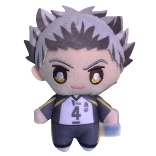 Sonsoke Kotaro Bokuto Shoyo Hinata Anime Figur Plüsch Schlüsselanhänger Merch Cosplay Plüsch Anhänger Puppe Plüsch Kissen für Halloween Dekorationen 10cm (Kotaro Bokuto 1) von Sonsoke