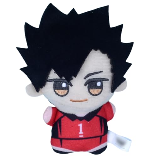 Sonsoke Kotaro Bokuto Shoyo Hinata Anime Figur Plüsch Schlüsselanhänger Merch Cosplay Plüsch Anhänger Puppe Plüsch Kissen für Halloween Dekorationen 10cm (Tetsurou kuroo 1) von Sonsoke