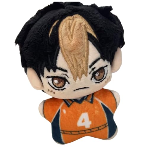 Sonsoke Kotaro Bokuto Shoyo Hinata Anime Figur Plüsch Schlüsselanhänger Merch Cosplay Plüsch Anhänger Puppe Plüsch Kissen für Halloween Dekorationen 10cm (Yu Nishinoya 1) von Sonsoke