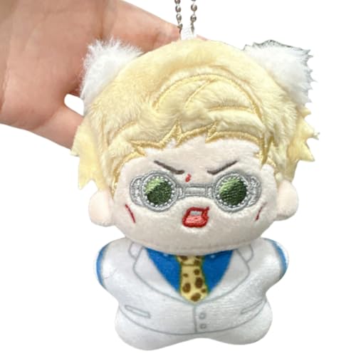 Sonsoke Satoru Gojo Geto Suguru Anime Figur Plüsch Schlüsselanhänger Merch Cosplay Plüsch Anhänger Puppe Plüsch Kissen für Halloween Dekorationen 10cm (Nanami Kento 1) von Sonsoke