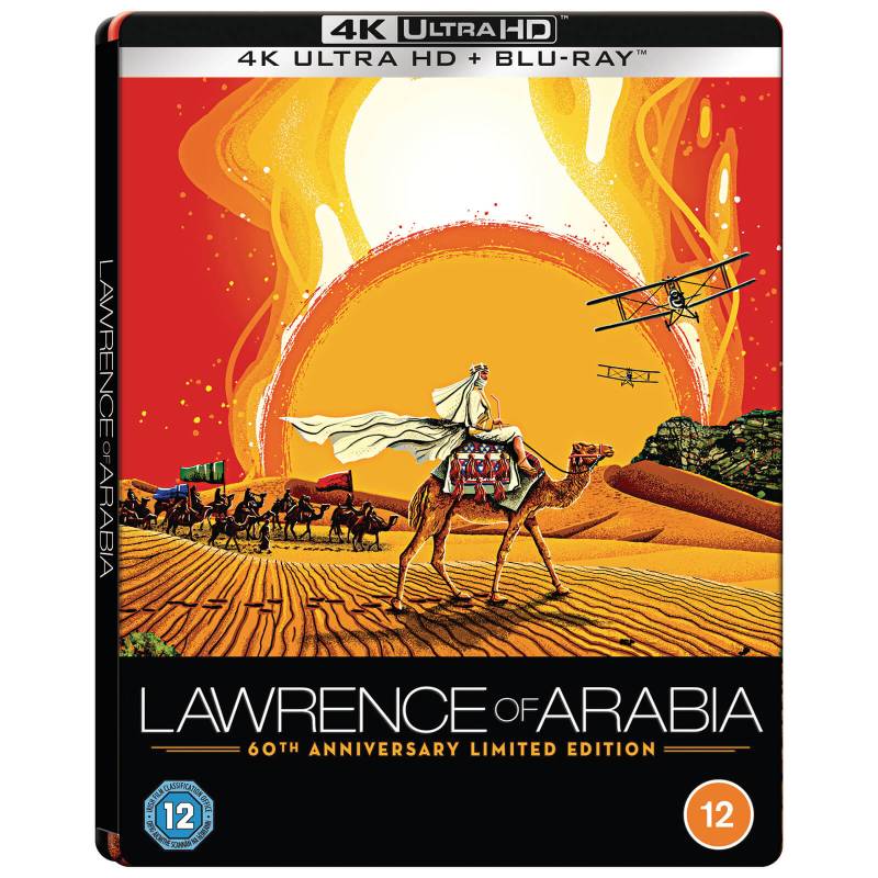 LAWRENCE OF ARABIA 4K ULTRA HD ZAVVI EXCLUSIVE STEELBOOK von Sony Pictures