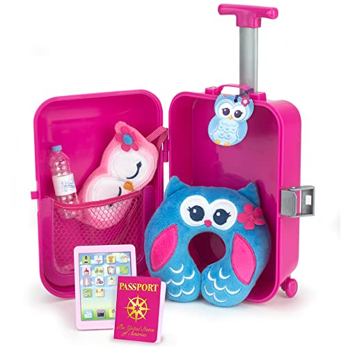 Sophia by Teamson Kids Travel Accessoires plus Koffer für 18 "Puppen von Sophia's