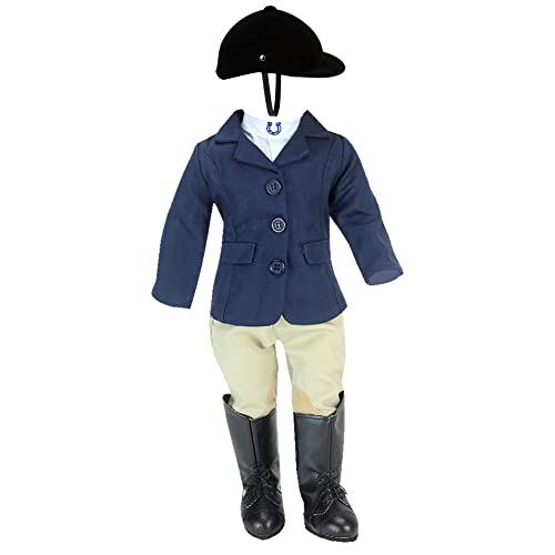 Sophias by Teamson Kids Cometer Equestrian Set für 18 "Puppen, Navy von Sophia's