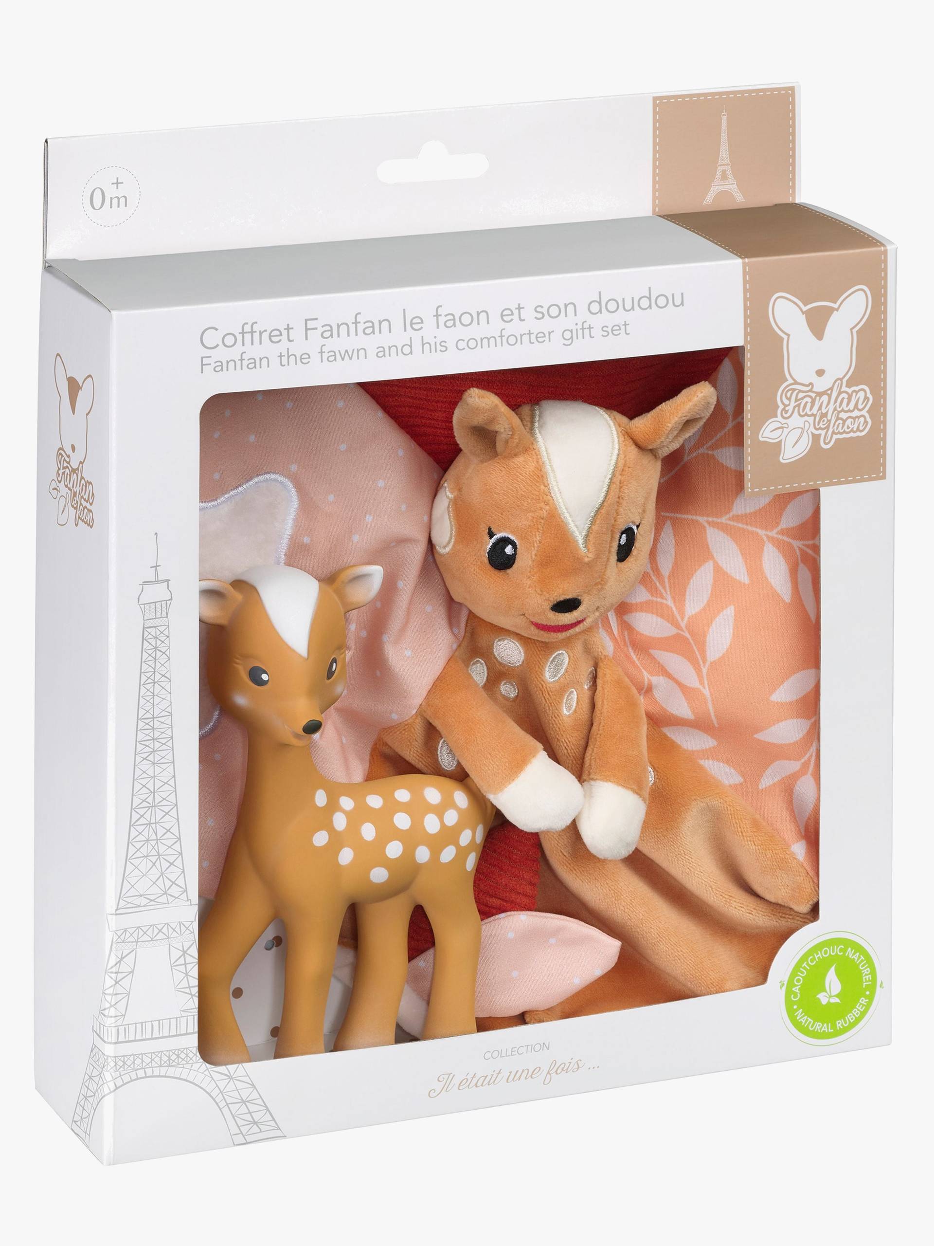 Sophie the Giraffe Reh Geschenkset Schmusetuch, Braun Sophie the Giraffe Reh Geschenkset Schmusetuch, Braun von Sophie die Giraffe