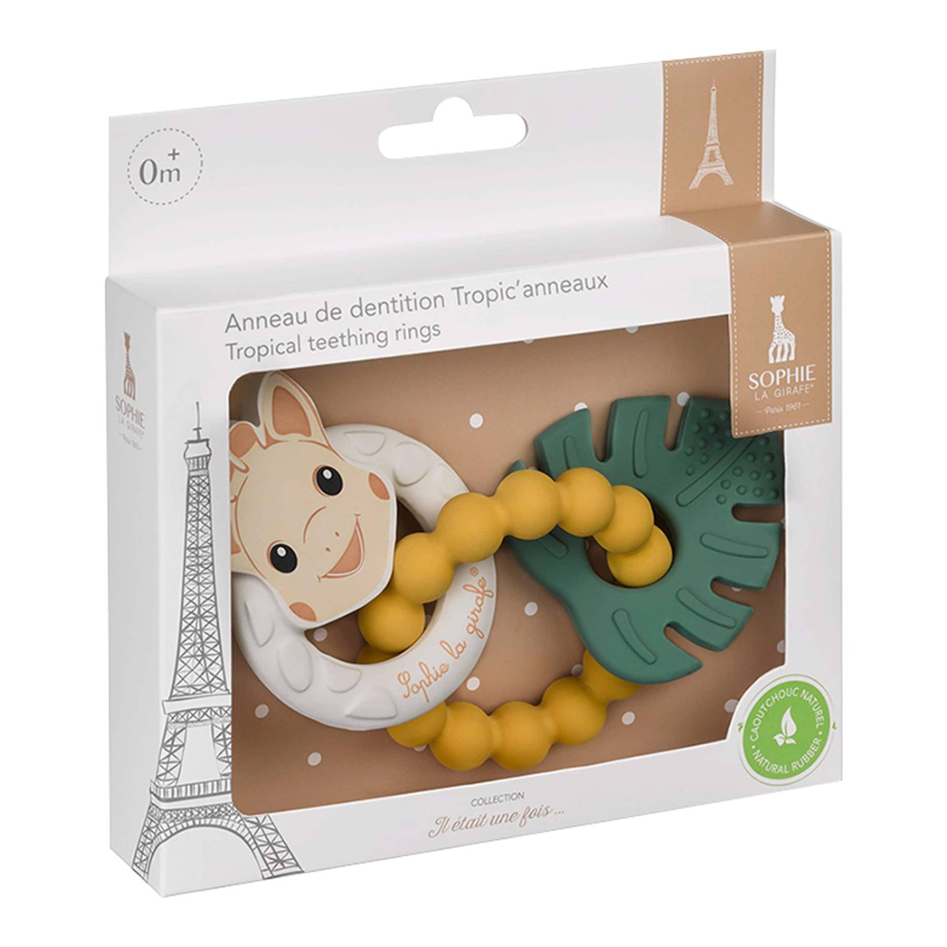 Sophie La Girafe 5 Sinne Beißring Tropical aus Naturkautschuk Sophie La Girafe 5 Sinne Beißring Tropical aus Naturkautschuk von Sophie la Girafe