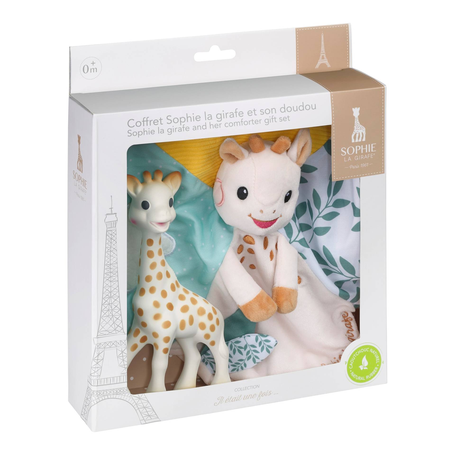Sophie La Girafe 5 Sinne Set Sophie la girafe + Schmusetuch Giraffe Sophie mit Schnullerband Sophie La Girafe 5 Sinne Set Sophie la girafe + Schmusetuch Giraffe Sophie mit Schnullerband von Sophie la Girafe