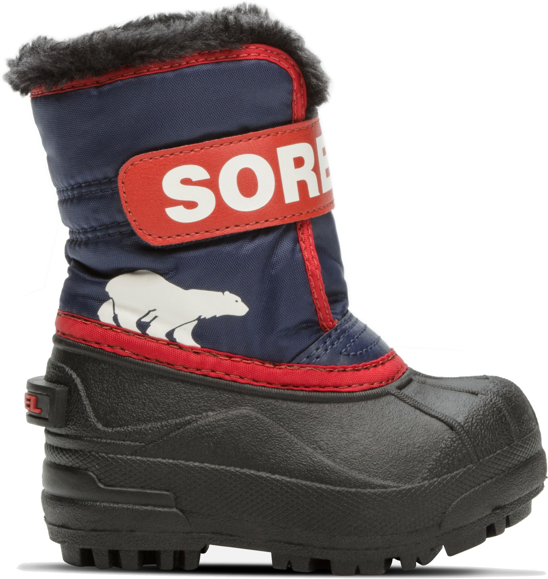 Sorel Toddler Snow Commander Winterstiefel, Nocturnal/Sail Red, 21 von Sorel