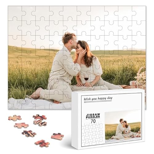 Foto-Puzzle 35-3000 Teile mit Eigenem Foto Bedrucken Puzzle Selber Gestalten Gestalte Dein Individuelles Fotopuzzle für Geburtstage, Muttertag, Valentinstag & Hochzeiten von SosnSusn