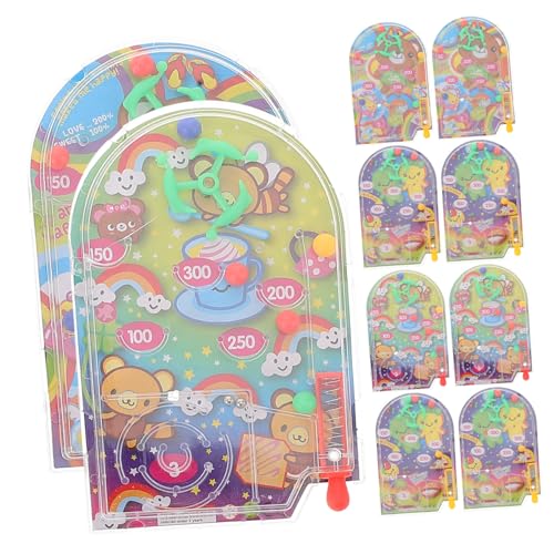 Sosoport 10 Stück Handheld Cartoon Flipper Spielzeug Tragbares Tischspiel für Kinder Interaktives Lernspielzeug zur Hand Auge Koordination Sosoport 10 Stück Handheld Cartoon Flipper Spielzeug Tragbares Tischspiel für Kinder Interaktives Lernspielzeug zur Hand Auge Koordination von Sosoport