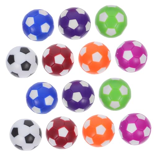 Sosoport 14 Stück Teiliges Tischfußball Ersatzball Mini Kickerbälle Bunte Tischkicker Bälle für Indoor Familien-Spiel Zubehör Fußball Kickertisch Sosoport 14 Stück Teiliges Tischfußball Ersatzball Mini Kickerbälle Bunte Tischkicker Bälle für Indoor Familien-Spiel Zubehör Fußball Kickertisch von Sosoport