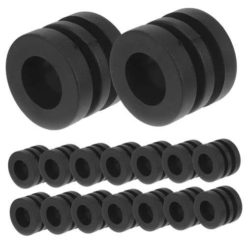 Sosoport 16 Stück Teiliges Kunststoff Tischfußball Stoßpuffer Passend Leicht und Wiederverwendbar Einfache Montage Glatte Oberfläche für Dämpfung bei Kickertisch Ersatzteilen Sosoport 16 Stück Teiliges Kunststoff Tischfußball Stoßpuffer Passend Leicht und Wiederverwendbar Einfache Montage Glatte Oberfläche für Dämpfung bei Kickertisch Ersatzteilen von Sosoport