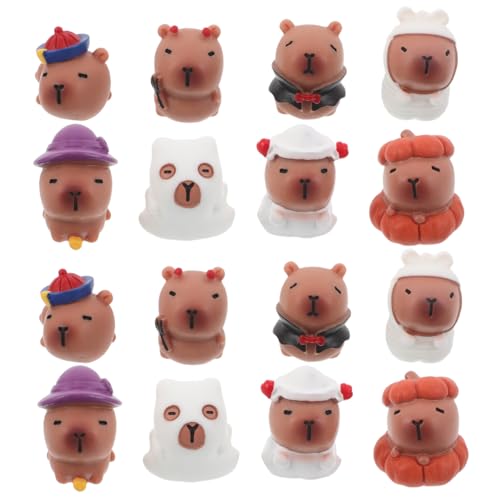 Sosoport 16 Stück Teiliges Miniatur Halloween Wasserschwein Figuren Kleine Harztiere für Feengarten Dekoration Vielseitige Mikro Landschaft Ornamente Kreative Party Tischdeko Sosoport 16 Stück Teiliges Miniatur Halloween Wasserschwein Figuren Kleine Harztiere für Feengarten Dekoration Vielseitige Mikro Landschaft Ornamente Kreative Party Tischdeko von Sosoport