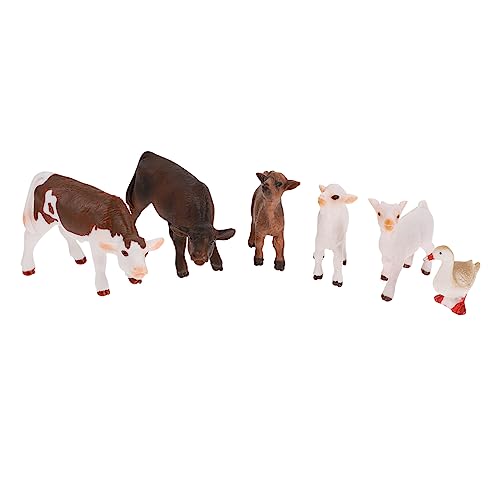 Sosoport Realistisches Tiermodell Spielzeug für Kinder Tierfiguren Satz Simuliertes Bauernhoftier Pädagogisches Lernspielzeug für Kleiner Hausdekoration Sosoport Realistisches Tiermodell Spielzeug für Kinder Tierfiguren Satz Simuliertes Bauernhoftier Pädagogisches Lernspielzeug für Kleiner Hausdekoration von Sosoport