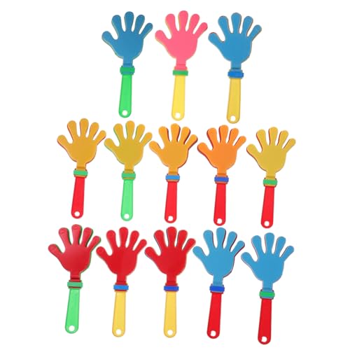 Sosoport 24 Stück Teiliges Handklatscher Abs Kunststoff Bunte Lärmmacher für Sportveranstaltungen und Partys Kinderfreundliche Jubelrequisiten Einfache Handhabung Langlebig und Sicher Sosoport 24 Stück Teiliges Handklatscher Abs Kunststoff Bunte Lärmmacher für Sportveranstaltungen und Partys Kinderfreundliche Jubelrequisiten Einfache Handhabung Langlebig und Sicher von Sosoport