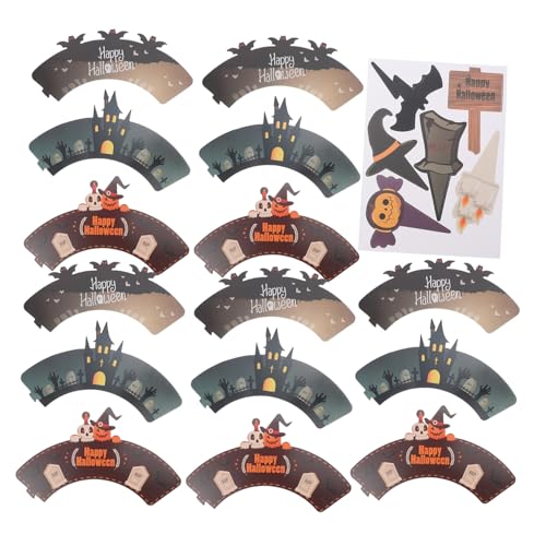Sosoport 2sätze Halloween Cupcake Toppers Aus Pappe Mit Spinnen Und Kürbis Motiven Backförmchen Dekoration Für Party Shower Geburtstag Sosoport 2sätze Halloween Cupcake Toppers Aus Pappe Mit Spinnen Und Kürbis Motiven Backförmchen Dekoration Für Party Shower Geburtstag von Sosoport