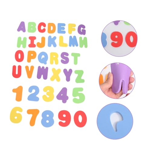 Sosoport 36 Stücke Badespielzeug für Kinder Eva Alphabet und Zahlen Lernspielzeug für Badewanne Pädagogisches Badealphabet Spielzeug für Kleinkinder Sosoport 36 Stücke Badespielzeug für Kinder Eva Alphabet und Zahlen Lernspielzeug für Badewanne Pädagogisches Badealphabet Spielzeug für Kleinkinder von Sosoport
