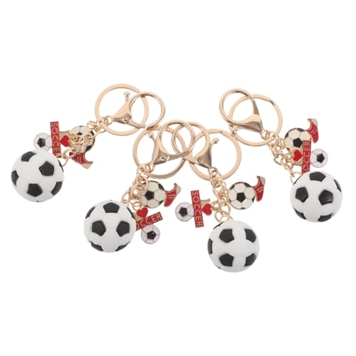 Sosoport 4 Stück Teiliges Mini-fußball Schlüsselanhänger aus Metall Langlebige Fußball Anhänger für Jungen und Stilvolle Sport-schlüsselringe als Party Mitgebsel und Sammlerstücke Sosoport 4 Stück Teiliges Mini-fußball Schlüsselanhänger aus Metall Langlebige Fußball Anhänger für Jungen und Stilvolle Sport-schlüsselringe als Party Mitgebsel und Sammlerstücke von Sosoport
