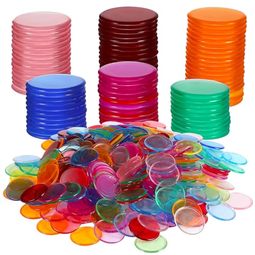 Sosoport 400Stücke Bingo Chips Transparente Marker für Bingo Spiele Wiederverwendbare Zählmarken aus Zubehör für Unterricht und Unterhaltung Sosoport 400Stücke Bingo Chips Transparente Marker für Bingo Spiele Wiederverwendbare Zählmarken aus Zubehör für Unterricht und Unterhaltung von Sosoport