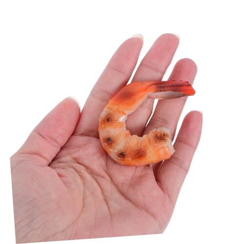 Sosoport 5stücke Künstliche Gekochte Garnelen Realistische Meeresfrüchte-Modelle Lebensechte Garnelenfiguren Aus PVC-Material Für Küche Zuhause Markt Ausstellung Party Supermarkt Sosoport 5stücke Künstliche Gekochte Garnelen Realistische Meeresfrüchte-Modelle Lebensechte Garnelenfiguren Aus PVC-Material Für Küche Zuhause Markt Ausstellung Party Supermarkt von Sosoport