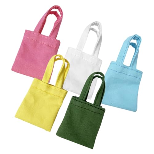 Sosoport 5 Teiliges Puppenhaus Zubehör Kleine Dekoration Miniatur Kleines Mädchen Material Klein Für Mini Puppen Handtasche Unser Puppenhaus Puppen Ankleidetasche Puppentasche Sosoport 5 Teiliges Puppenhaus Zubehör Kleine Dekoration Miniatur Kleines Mädchen Material Klein Für Mini Puppen Handtasche Unser Puppenhaus Puppen Ankleidetasche Puppentasche von Sosoport