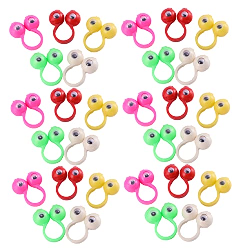 Sosoport 50stücke Augenform Finger Ringe Kreative Finger Spielzeuge Für Rollenspiele Und Partys Zufällige Designs Pädagogisches Lernspielzeug Sosoport 50stücke Augenform Finger Ringe Kreative Finger Spielzeuge Für Rollenspiele Und Partys Zufällige Designs Pädagogisches Lernspielzeug von Sosoport