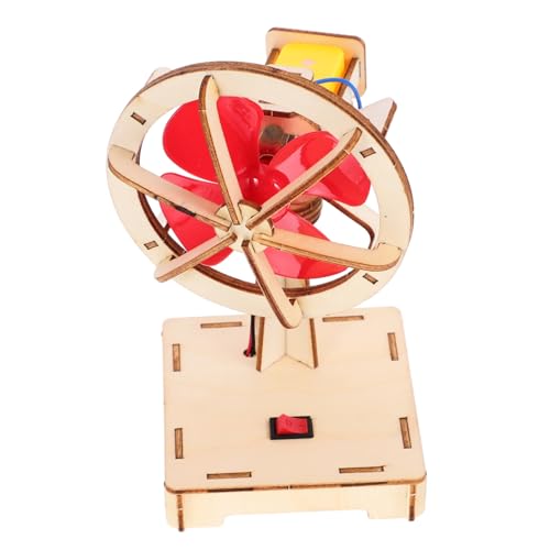 Sosoport DIY Bausatz Schwenkventilator Stem Wissenschaftsspielzeug für Handbetriebener Experimentiersatz Kreativität Technischem Verständnis und Praktischen Fähigkeiten Sosoport DIY Bausatz Schwenkventilator Stem Wissenschaftsspielzeug für Handbetriebener Experimentiersatz Kreativität Technischem Verständnis und Praktischen Fähigkeiten von Sosoport