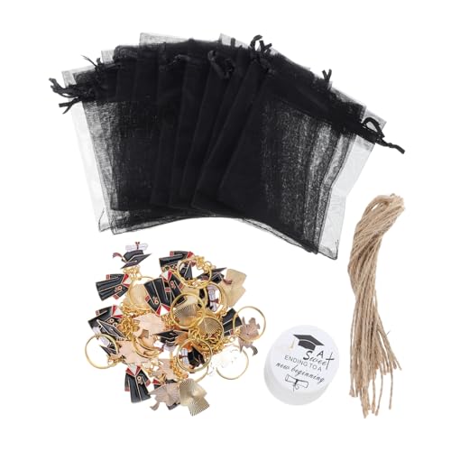 Sosoport Graduations schlüsselanhänger mit Mini abschlussmütze Inklusive Eleganter Organza beutel und Anhänger Langlebig und Stilvoll als Gastgeschenk für Schul Hochschulabschlüsse Sosoport Graduations schlüsselanhänger mit Mini abschlussmütze Inklusive Eleganter Organza beutel und Anhänger Langlebig und Stilvoll als Gastgeschenk für Schul Hochschulabschlüsse von Sosoport