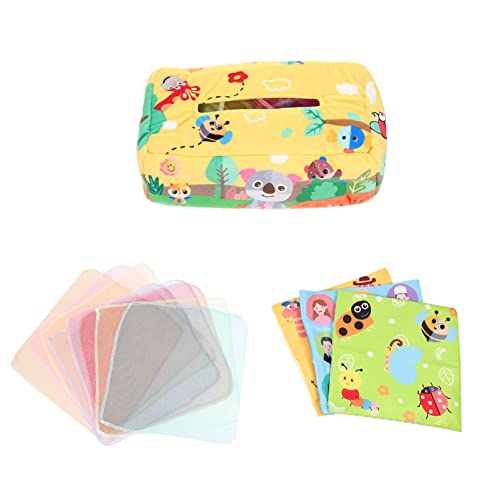 Sosoport Kleinkind Taschentuchbox Spielzeug Interaktives Sensorisches Babyspielzeug Lernspielzeug für Babys Cartoon Design Fördert Feinmotorik und Farberkennung Sosoport Kleinkind Taschentuchbox Spielzeug Interaktives Sensorisches Babyspielzeug Lernspielzeug für Babys Cartoon Design Fördert Feinmotorik und Farberkennung von Sosoport
