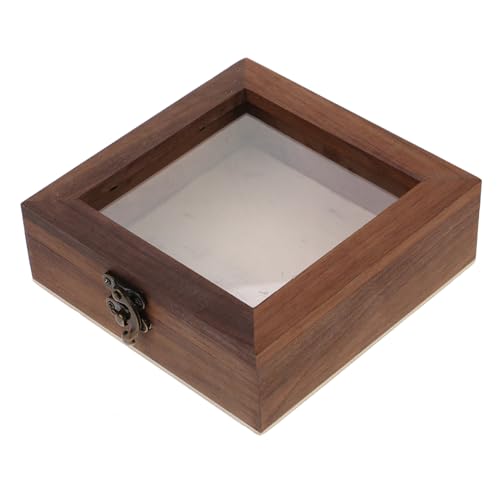 Sosoport Vintage Holz Specimen Display Box mit Klarem Acryldeckel Rechteckige Aufbewahrungsbox für Schmetterlinge Pressblumen und Fotos Staubdicht Stilvolle Präsentationsbox für Sammlungen Sosoport Vintage Holz Specimen Display Box mit Klarem Acryldeckel Rechteckige Aufbewahrungsbox für Schmetterlinge Pressblumen und Fotos Staubdicht Stilvolle Präsentationsbox für Sammlungen von Sosoport